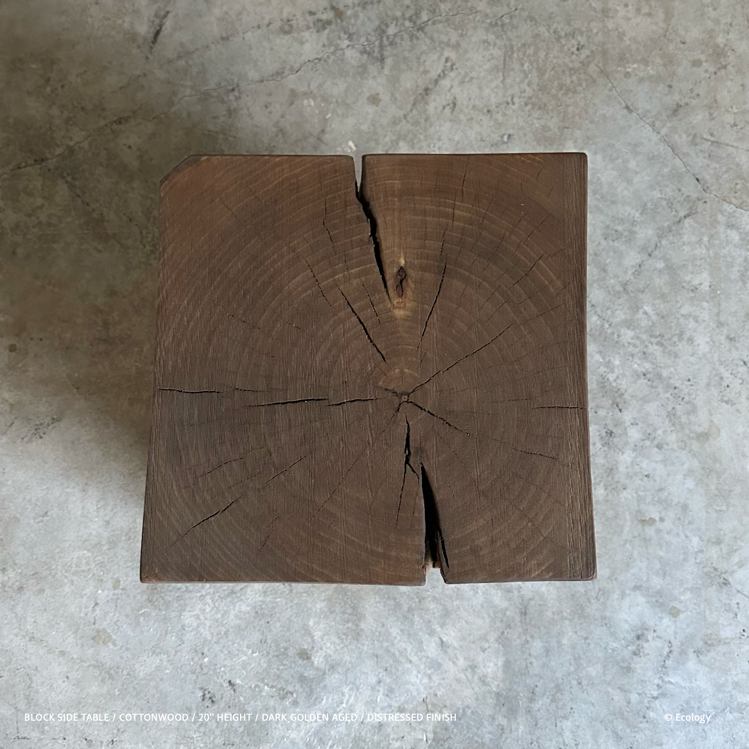 Block Side Table