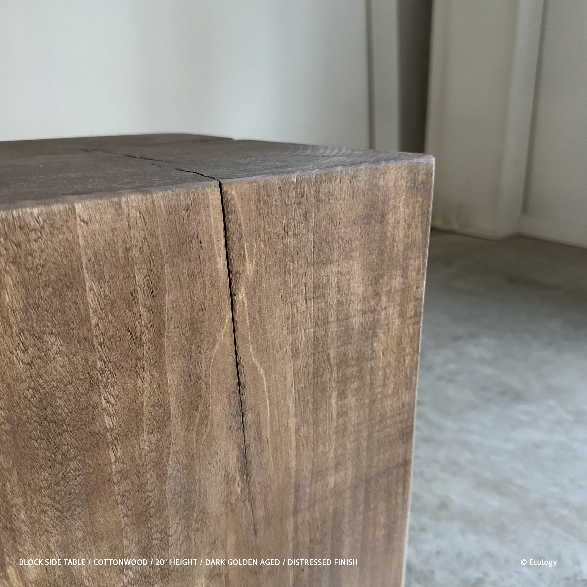 Block Side Table