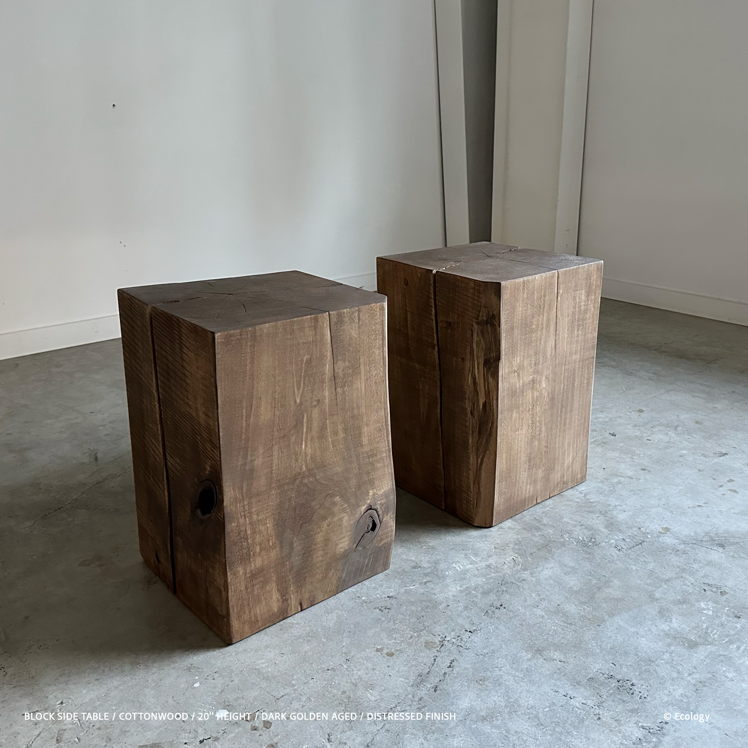Block Side Table