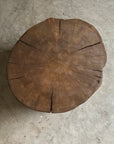 Stump Round End Table