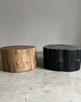 Stump Round End Table