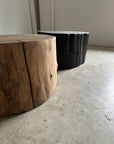 Stump Round End Table