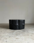 Stump Round End Table