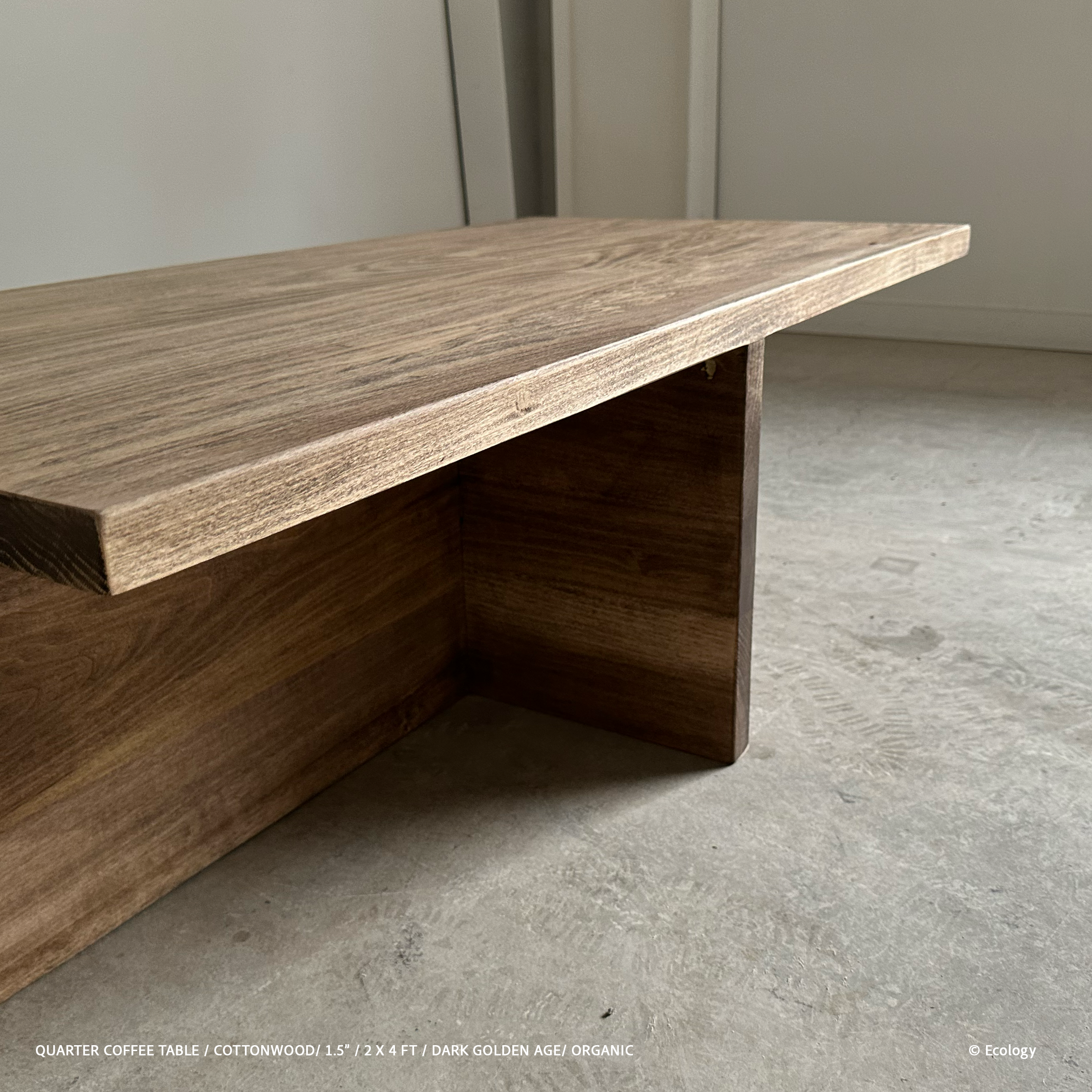 Quarter Coffee Table