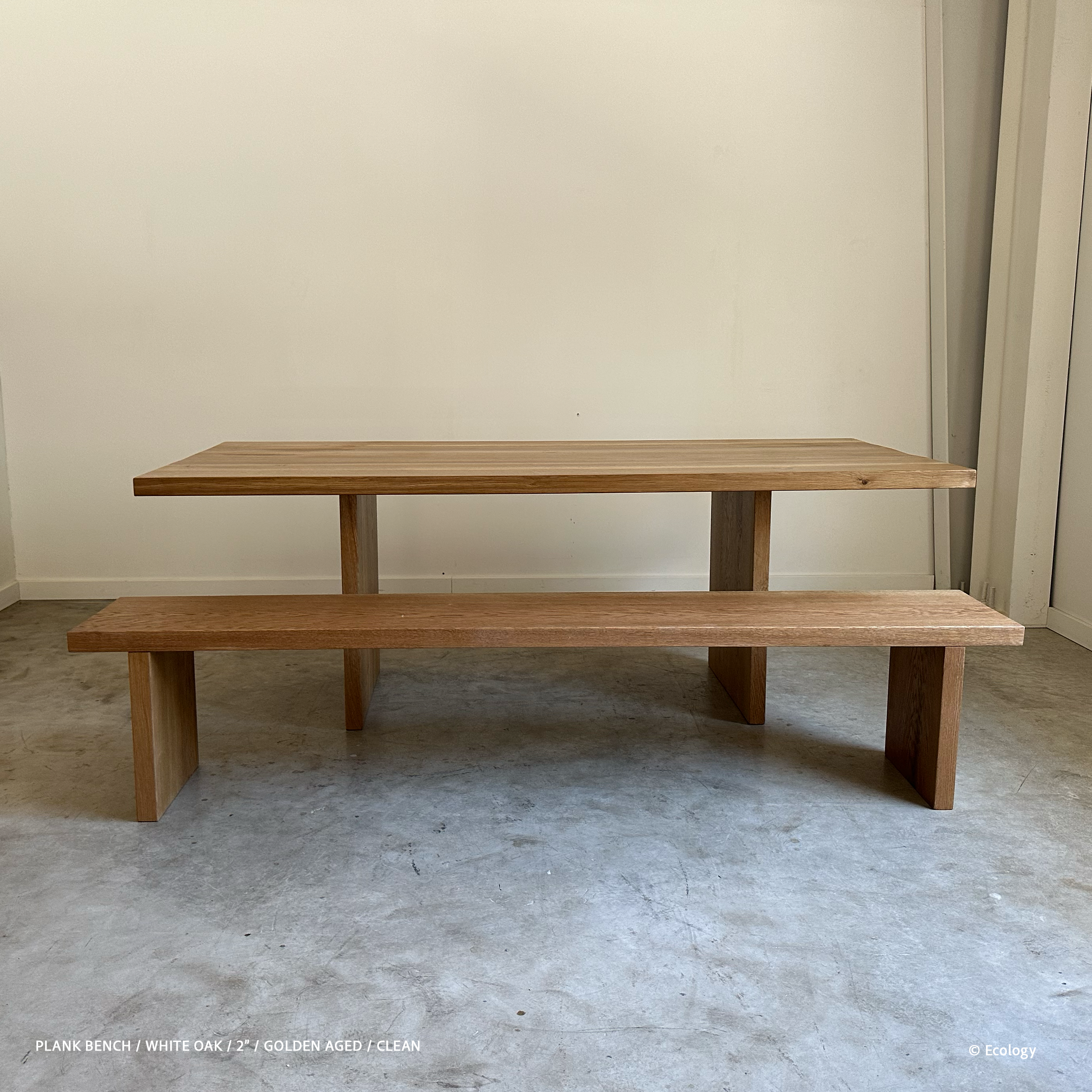 Plank Bench