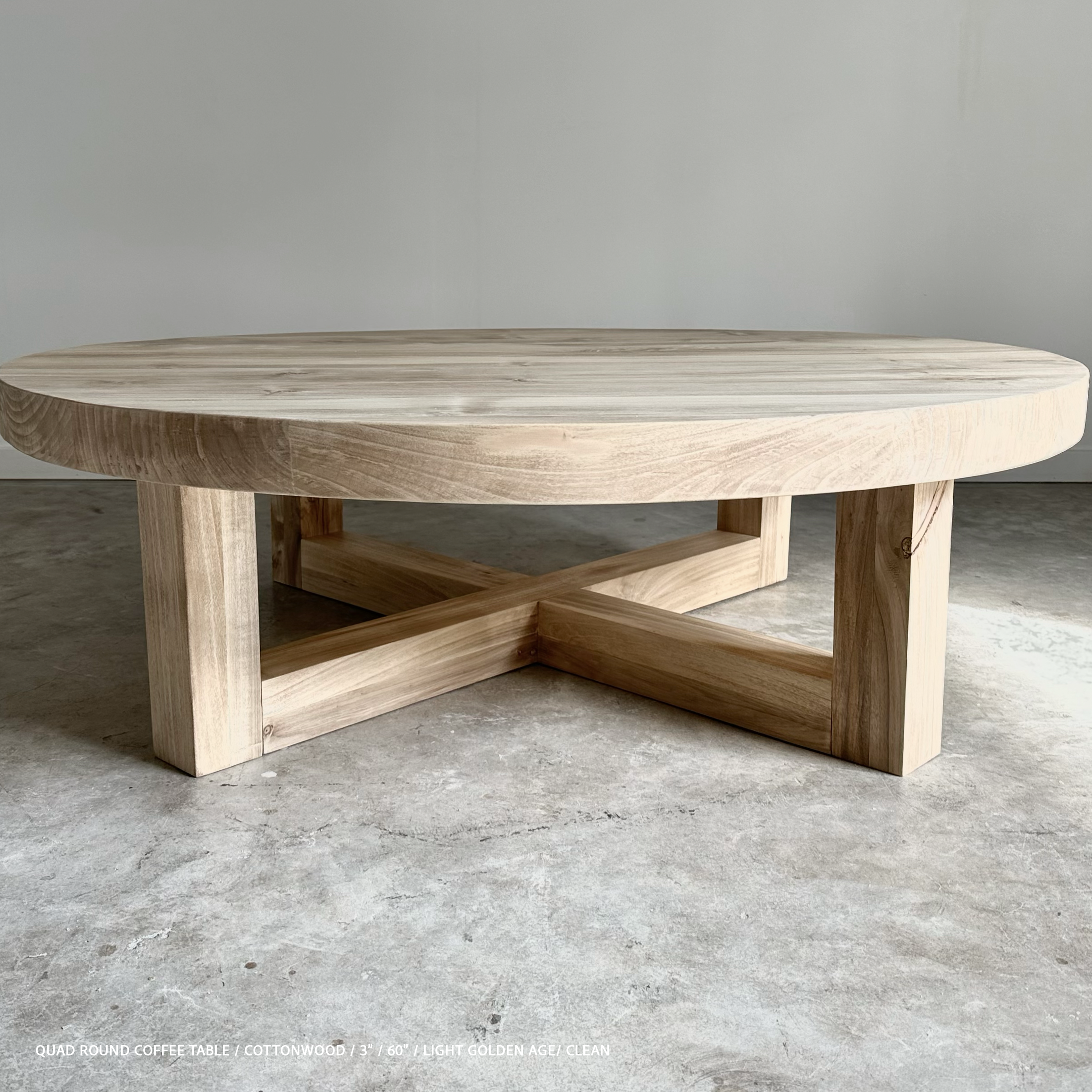 Quad Round Coffee Table