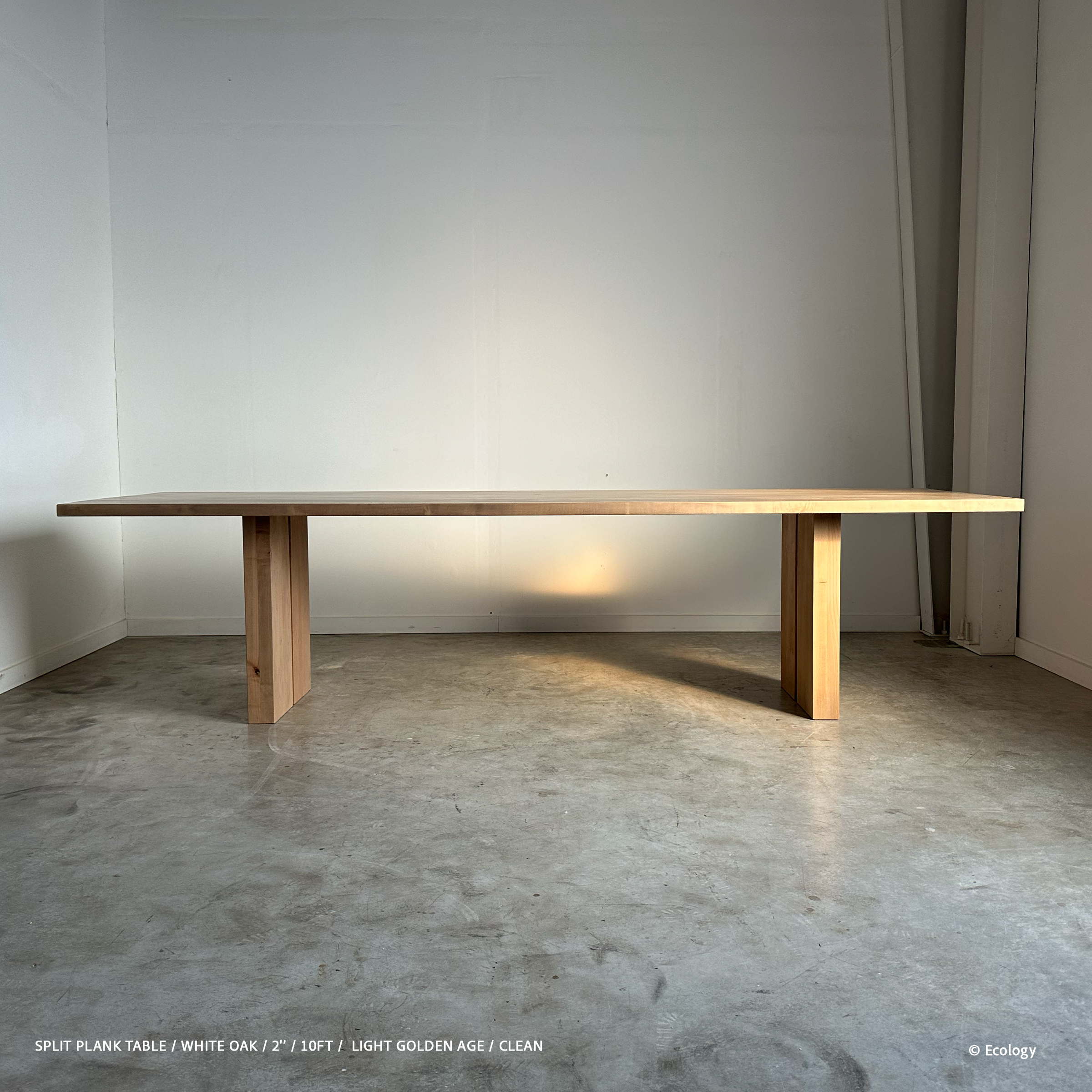 Split Plank Table
