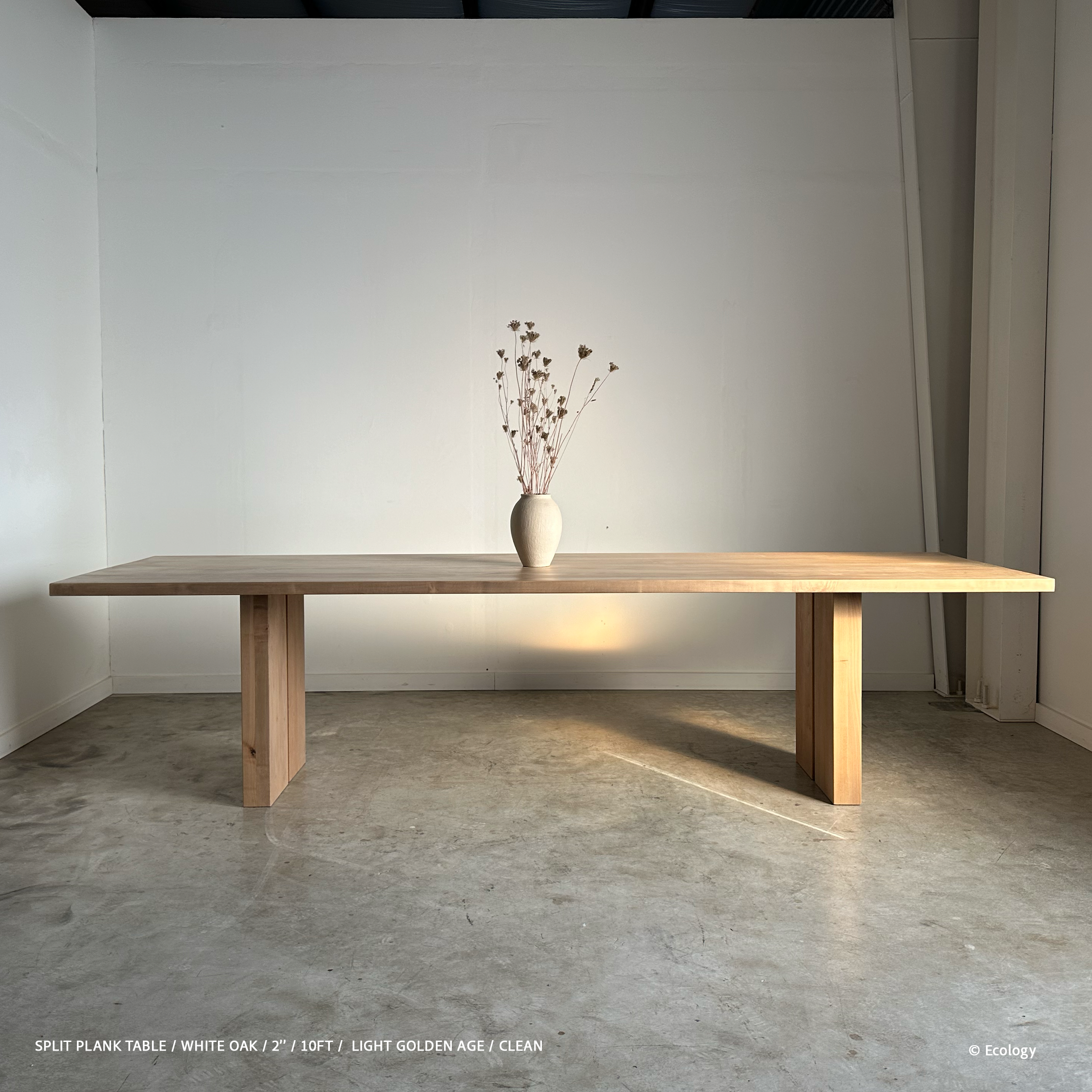 Split Plank Table