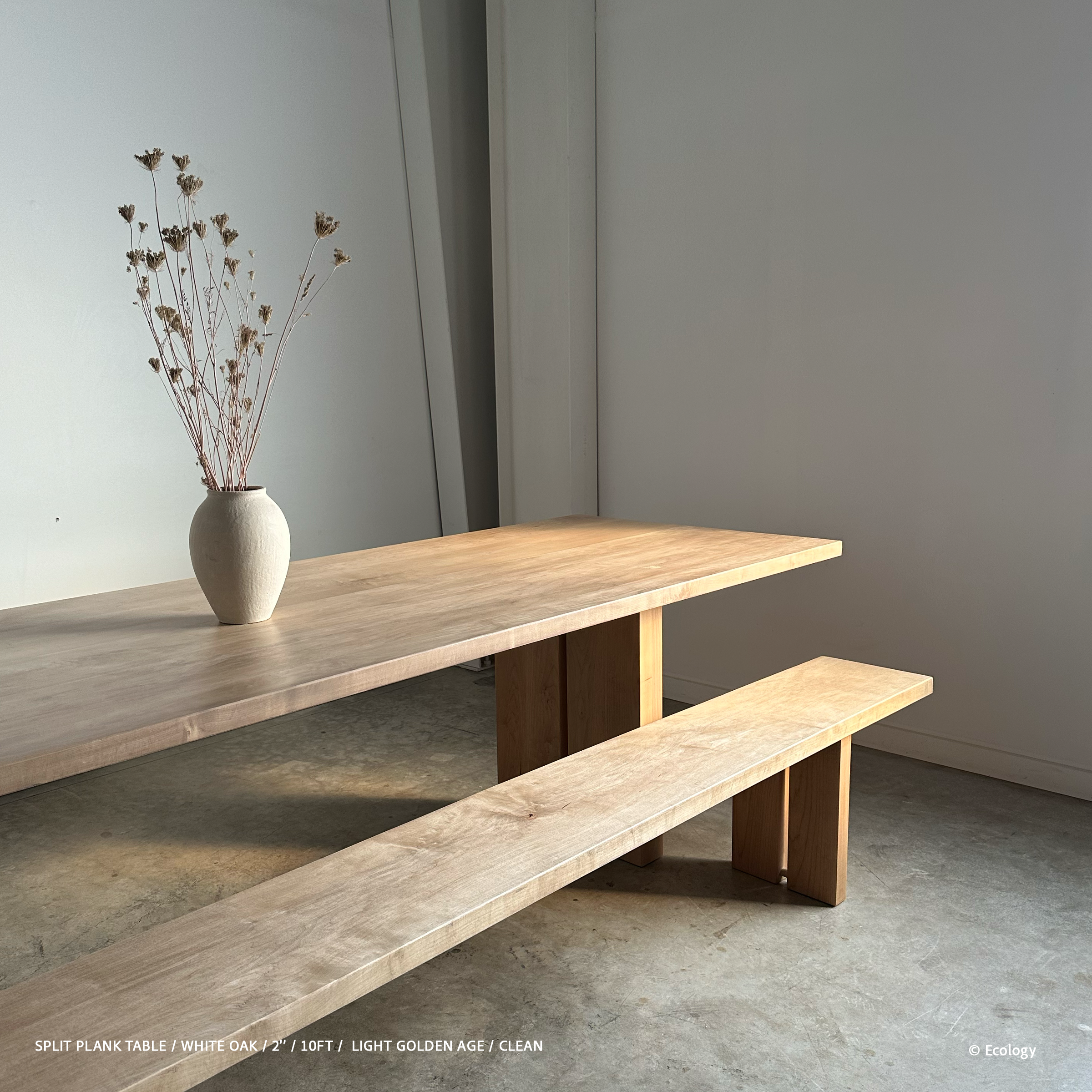 Split Plank Table