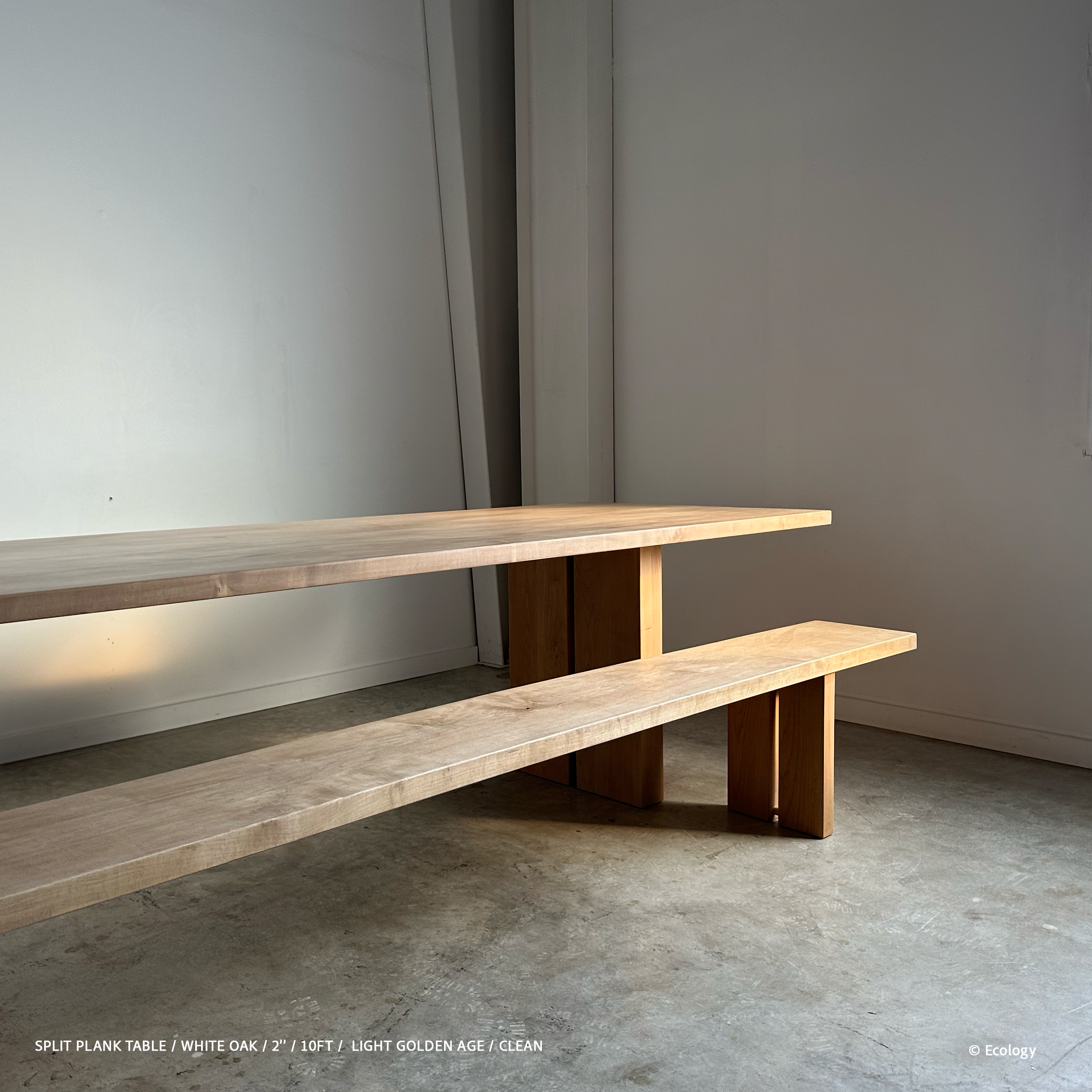 Split Plank Table