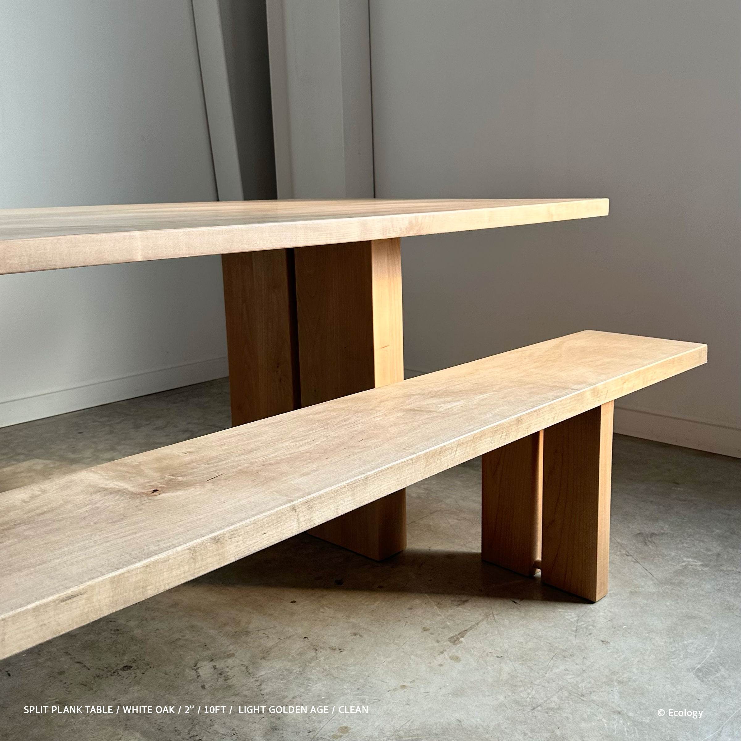Split Plank Table