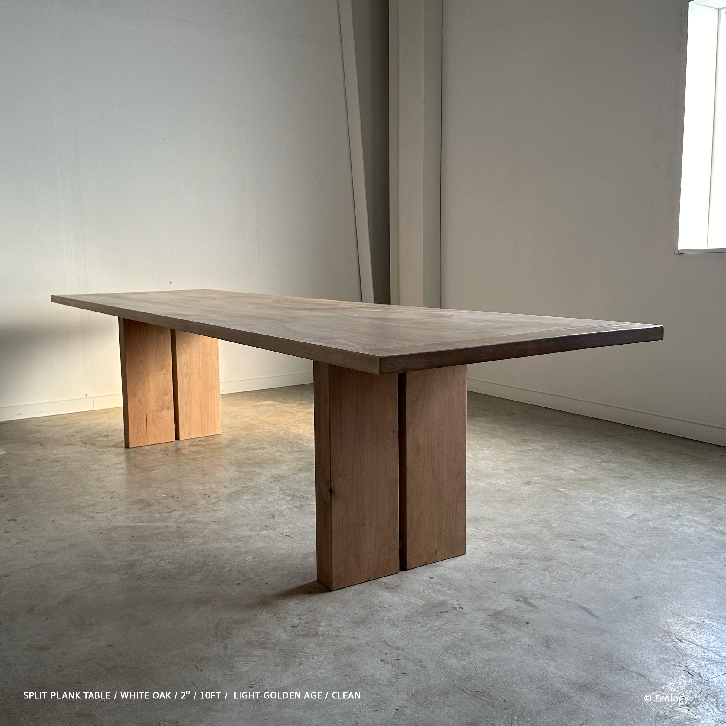 Split Plank Table