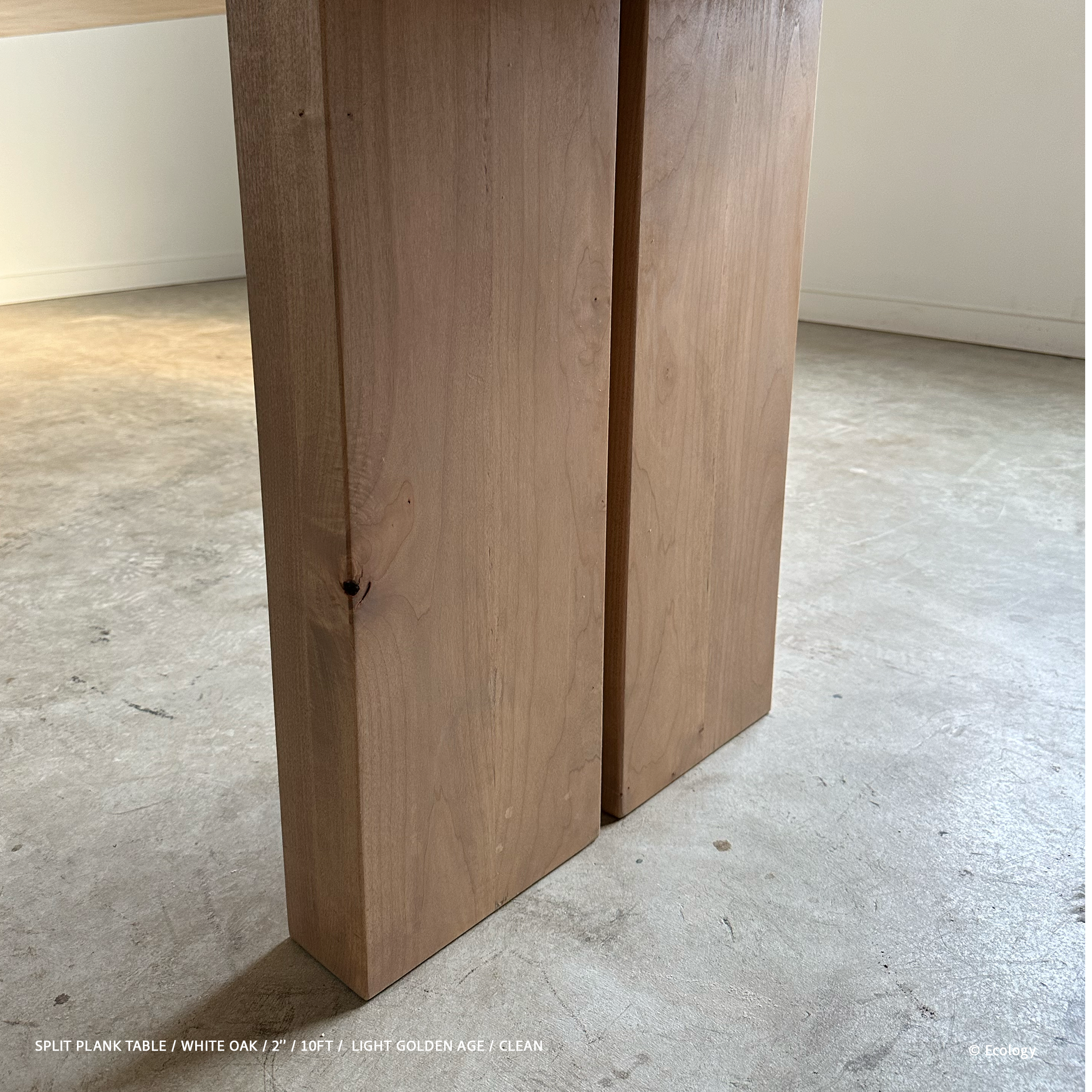 Split Plank Table
