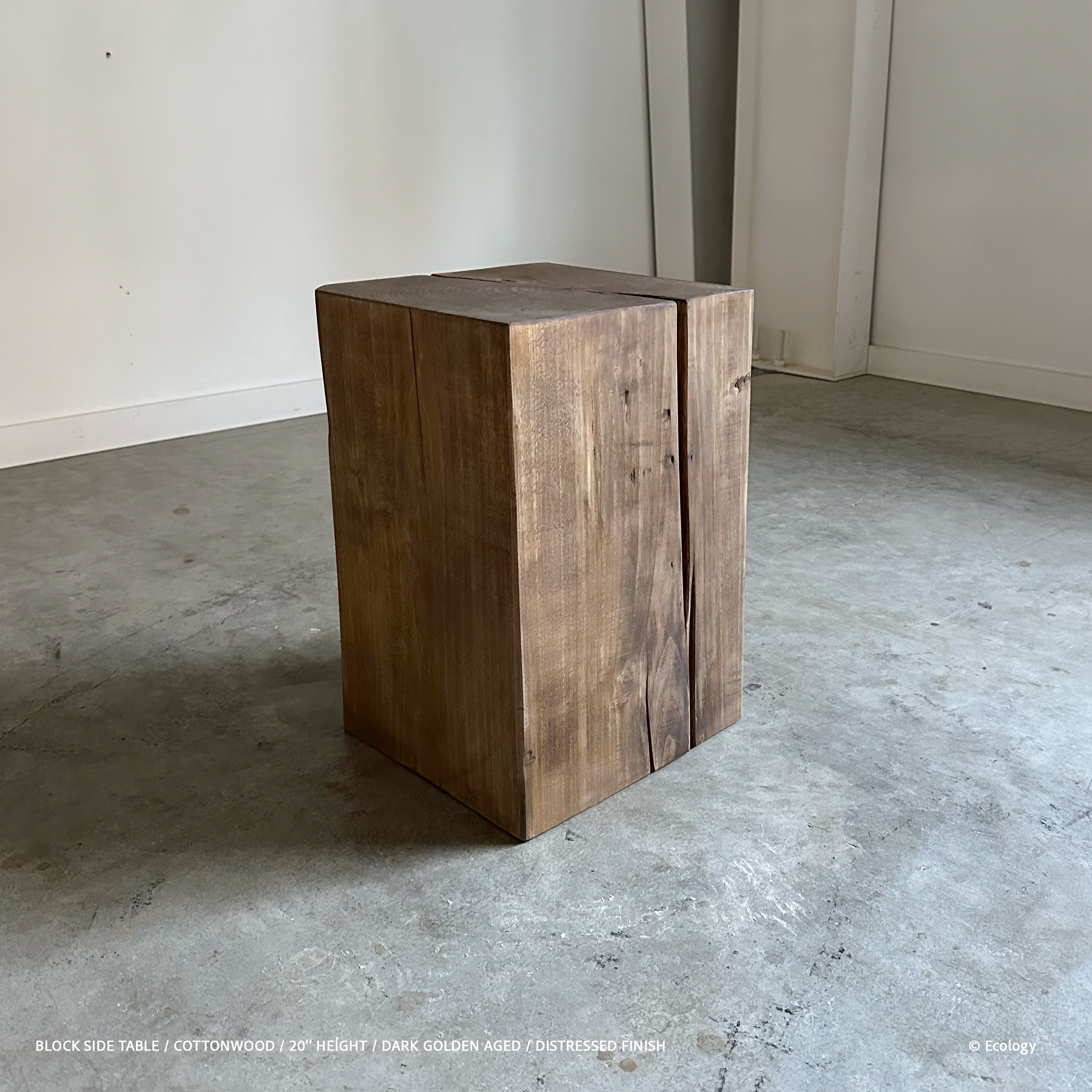 Block Side Table