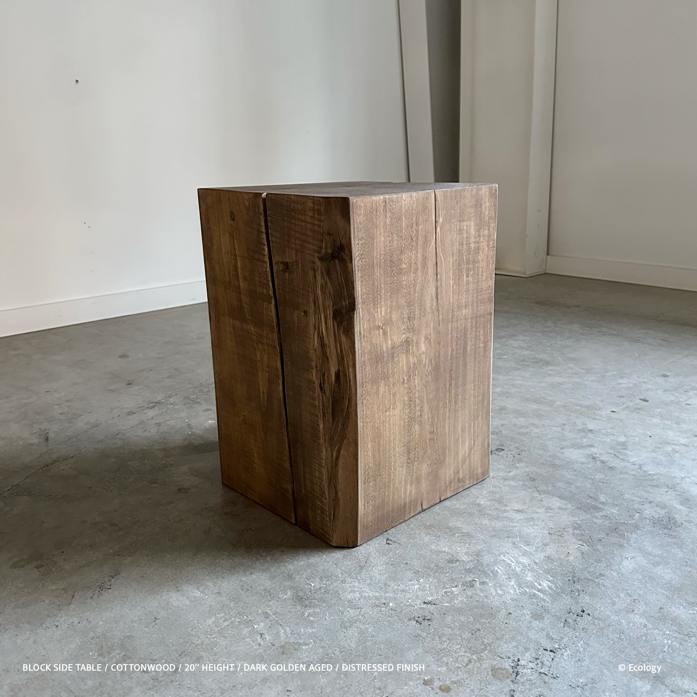 Block Side Table