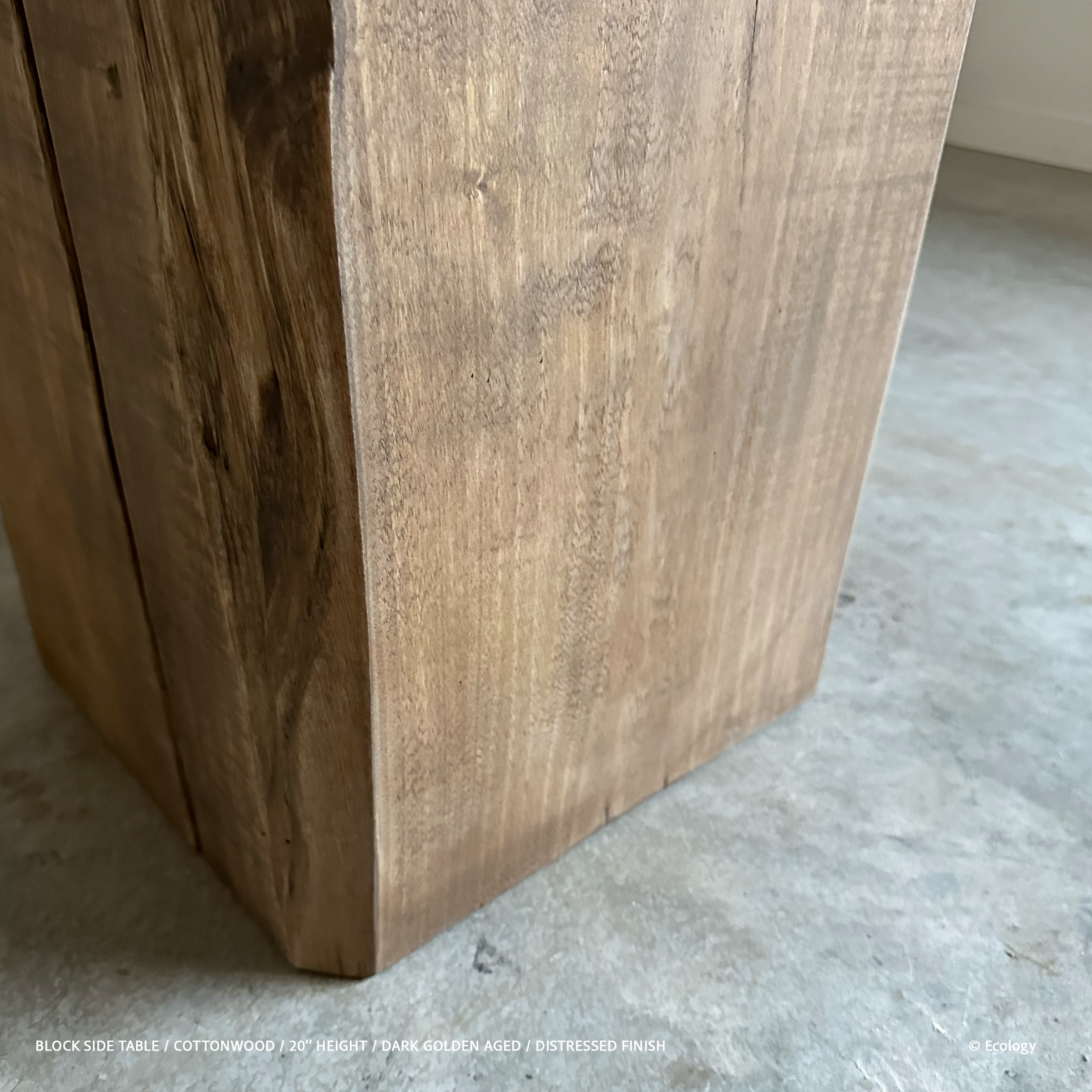 Block Side Table