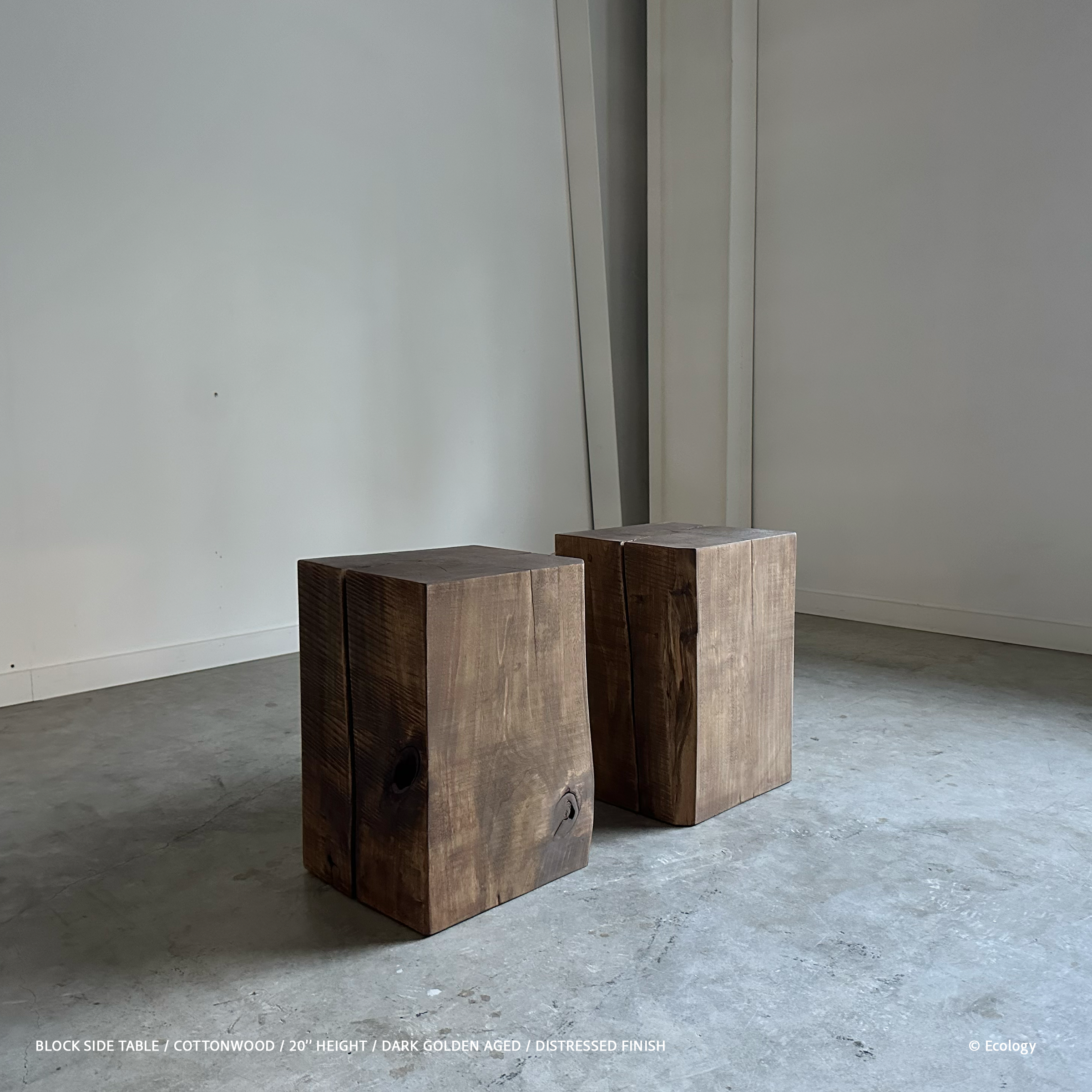 Block Side Table