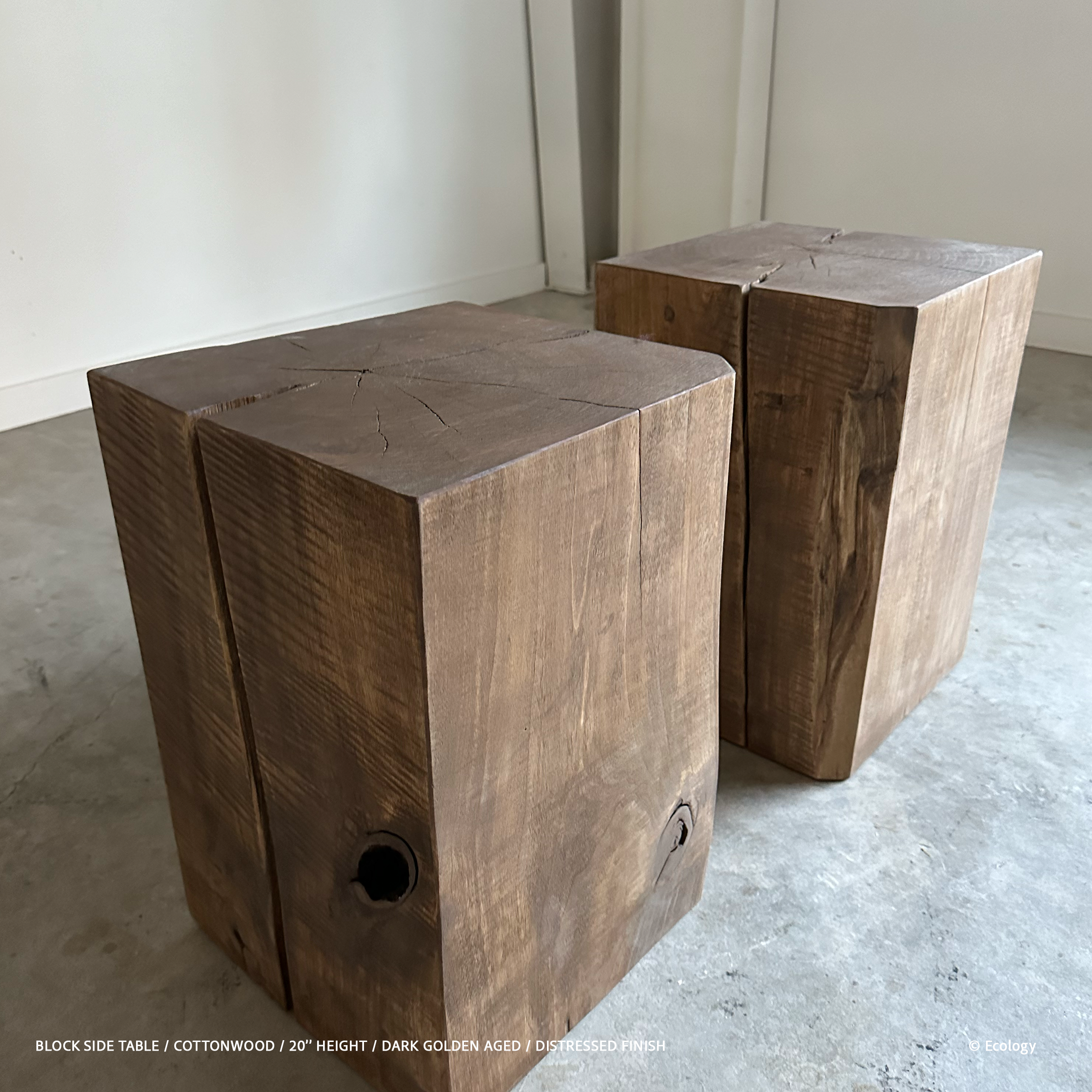 Block Side Table