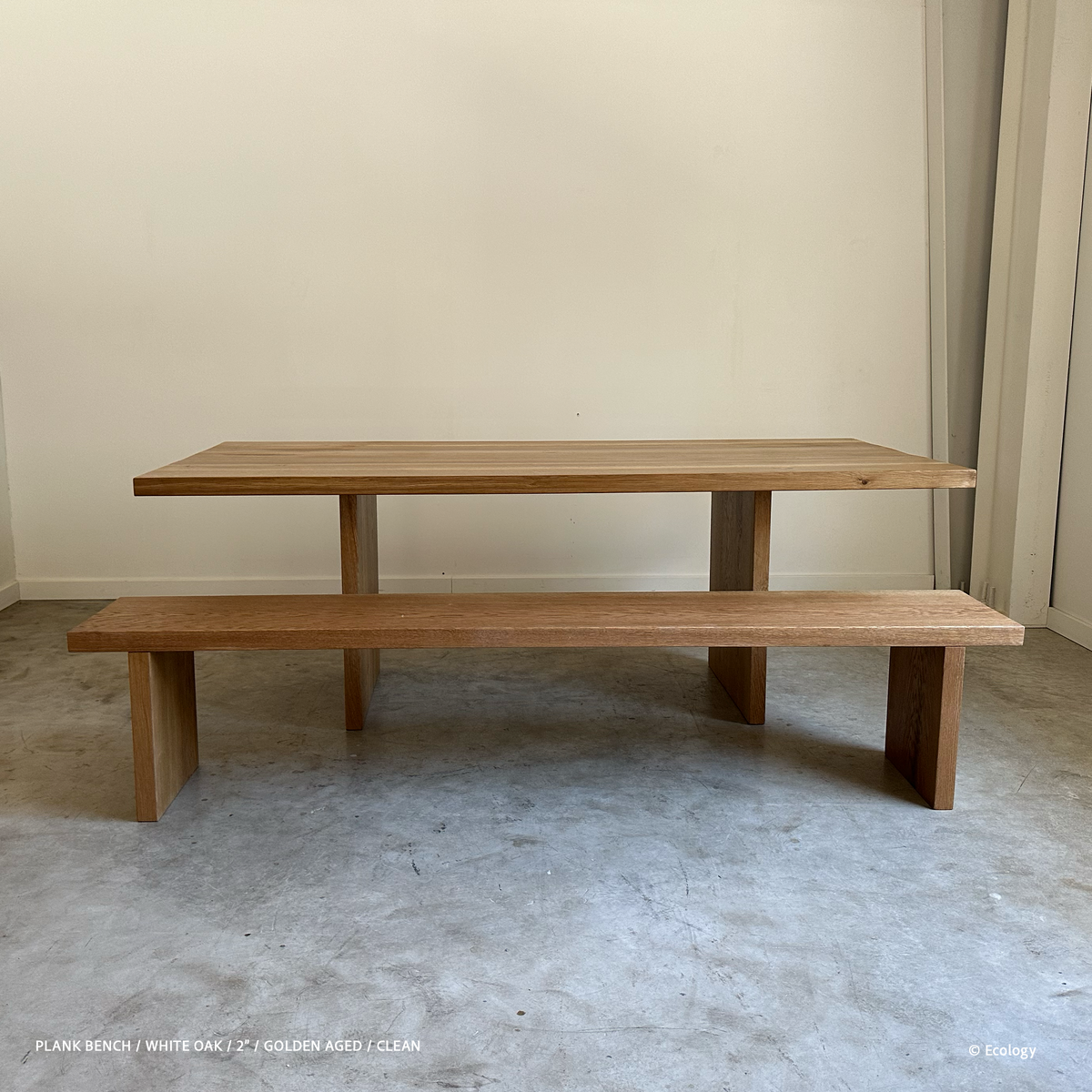 Plank Bench