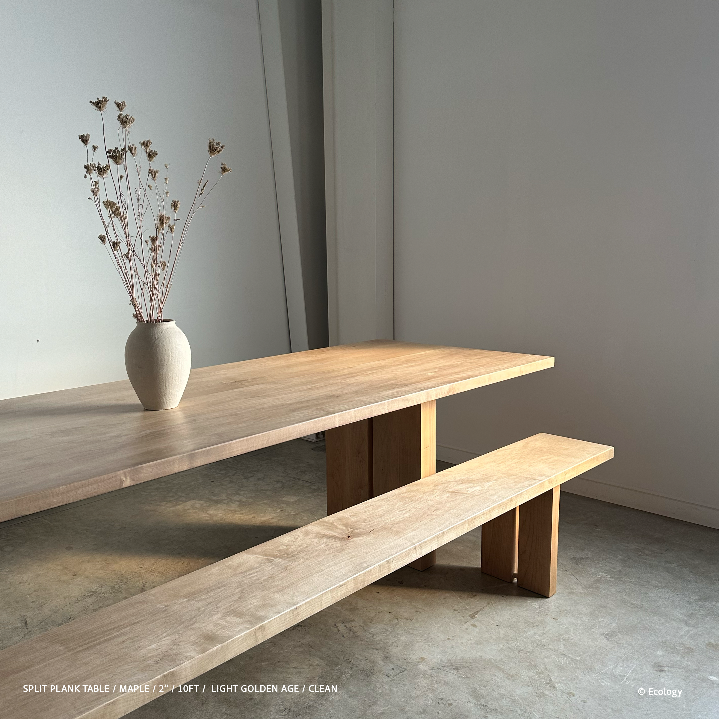 Split Plank Table